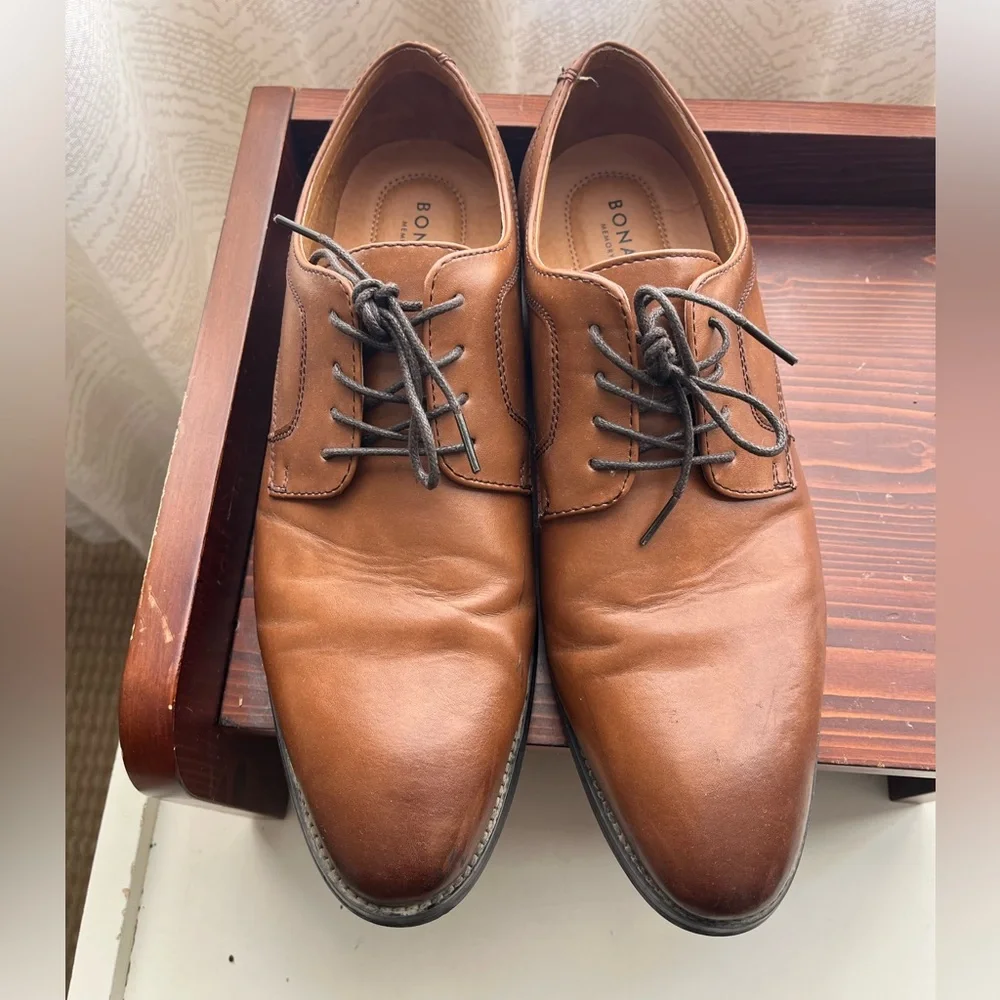 Light Brown Oxford Lace Up Suit Shoe